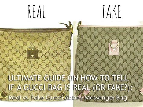 how to tell if a gucci is real or fake|identify vintage gucci bags.